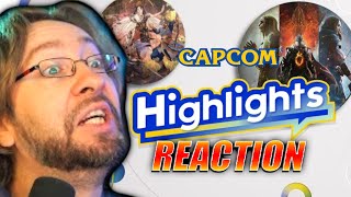 MAX REACTS Capcom Highlights Day 1 Dragons Dogma 2 amp KunitsuGami [upl. by Ahsikyt]