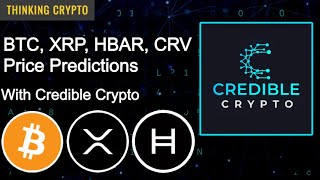 Credible Crypto Interview  BTC XRP HBAR CRV Technical Analysis amp Price Predictions [upl. by Lahpos]