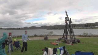 Punkin Chunkin Trebuchet  Homemade Science with Bruce Yeany [upl. by Mij]