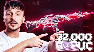 🔴CRATE OPENING de 32000 UC pe KOREA [upl. by Dyan]