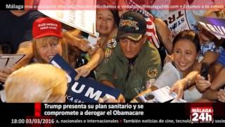 Trump se compromete a derogar el Obamacare [upl. by Talanta735]