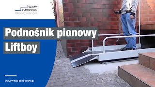 Podnośnik pionowy dla niepełnosprawnych LiftBoy [upl. by Statis]