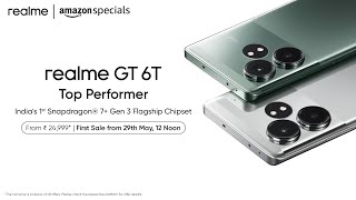 The top performer in all aspects is here  realme GT 6T [upl. by Nivek]