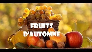 🍎Apprendre et découvrir les fruits dautomne  Fruits de saison [upl. by Kerry]