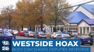 ITEAM Body cam shows how deputies responded to Westside High hoax [upl. by Symer]