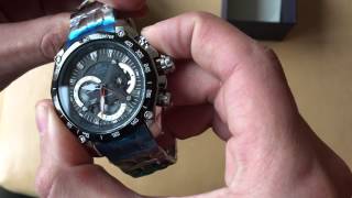 Casio Edifice EF550 Chronograph WR100M [upl. by Claribel]