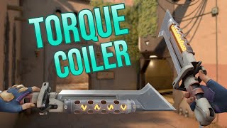 Torque Coiler Skin Showcase  VALORANT Episode 9 Act 3 Battlepass Melee [upl. by Hewett719]