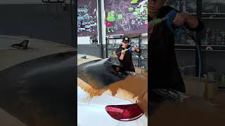 Detailing The CHEAPEST But Most EFFECTIVE Cleaning Foam EVER… 95 asmr shorts cleancar [upl. by Dimmick361]