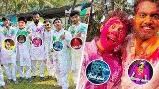 Holi Vlog Free Fire Shoot With All Youtubers Gone Wrong Free Fire Holi Shoot 😱 [upl. by Dianna369]