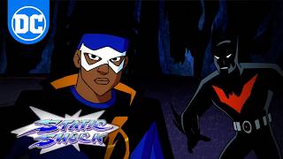 Static Shock  Static Meets Terry McGinnis and Bruce Wayne  Super Scenes  DC [upl. by Acey491]