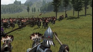 1000 Imperial Elit Cataphracts vs 1000 Vlandian Banner Knights  Mount amp Blade 2 Bannerlord [upl. by Mettah]