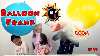 PRANKED  Balloon Prank Blind Bag Monday Surprise Balloons Ep49  KidToyTesters [upl. by Clem]