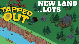 LOTS OF NEW LAND  The Simpsons Tapped Out Northward Bound Sneak Peek [upl. by Saied]