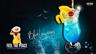 Blue Lagoon Mocktail Recipe  How to make Blue Lagoon at home ⚡ [upl. by Airdni]