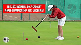 The Womens Golf Croquet World Championship in full swing [upl. by Ibot]