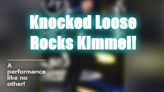 🔥 Knocked Loose Shocks Jimmy Kimmel 🤯 [upl. by Macswan]