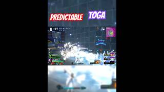 PREDICTED TOGAS MOVESgameshorts howtogetgoodaim gaming anime myheroacademia [upl. by Halac]