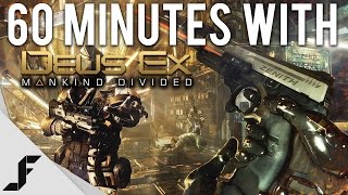 60 Minutes with Deus Ex Mankind Divided [upl. by Townsend217]