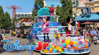 D23 Disney Jr Lets Play Cavalcade  Disney California Adventure [upl. by Sumahs]