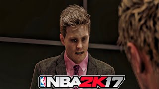 NBA 2k17 My Career  Storyline Choosing Your Path and Cutscenes [upl. by Addie]