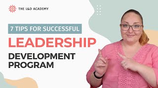 Designing a Leadership Development Program that Fits Your Organization [upl. by Epolulot]