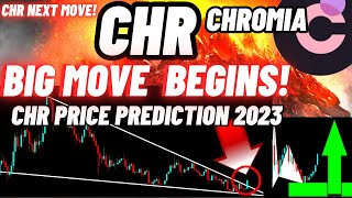 Big Move Of Chromia Begins  CHR Crypto Coin Price Prediction 2023 [upl. by Blithe]