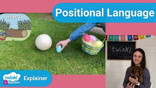 Positional Language for Early Years  Twinkl Teaches Online Lesson Series [upl. by Anez408]