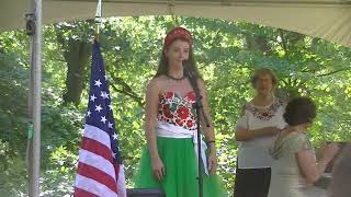 US National Anthem and Hungarian Himnusz by Emoke Armington [upl. by Kast]