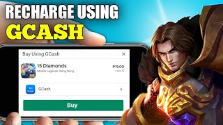 How To BuyRecharge Diamond In Mobile Legends Using Gcash 2024 [upl. by Annua]