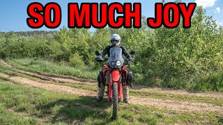 Were having a blast riding the Honda CRF300 Rally brings us so much joy [upl. by Nyre]