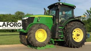 EZ Ballast LAFORGE for John Deere 7R – dropping ballast [upl. by Marlyn198]