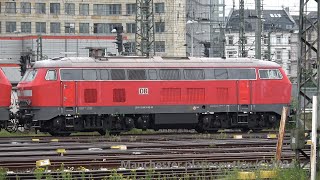 4K DB German Train Spotting At Frankfurt Main HBF Station And Depot On The 05062024 [upl. by Oech]