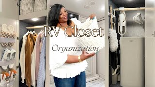 RV Simple Closet Organization Ideas [upl. by Harrell]