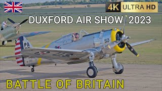 Battle of Britain Duxford Air Show 2023 Saturday 4K60 [upl. by Neirol]