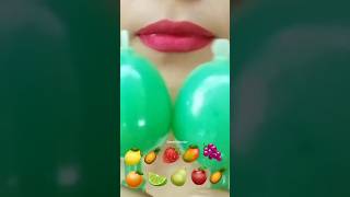 ASMR eating jelly mukbang eatingshow satisfying emoji candy eating mukbang [upl. by Gisella]