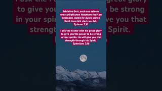 Epheser 316  Ephesians 316 bibel bible jireh Worship praise [upl. by Akcemat]