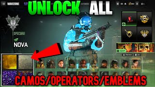 EVERYTHING UNLOCKED IN MW2 SEASON 4 UNLOCK ALL GLITCH FOR CONSOLECAMOSOPERATORSWEAPONSEMBLEMS [upl. by Nagaet]