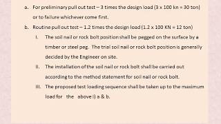 pull out test slope stabilization [upl. by Annaxor]