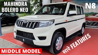 2024 Mahindra Bolero Neo N8 Variant Full Review  Price Features Interiors  Bolero NEO N8 2024 [upl. by Celestyn]