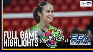 NXLED vs STRONG GROUP  FULL GAME HIGHLIGHTS  2024 PVL ALLFILIPINO CONFERENCE  APRIL 4 2024 [upl. by Aelrac7]