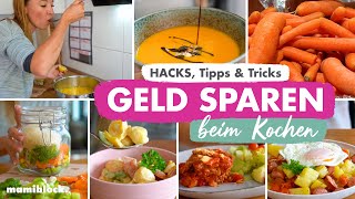 Die 11 besten SPARTIPPS  Kochen amp Lebensmittel 🥕🥔💰  Familienalltag  Geld sparen  mamiblock [upl. by Ruscher]