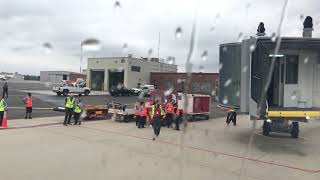 American Airlines Inaugural Flight to Worcester MA [upl. by Nirmak]