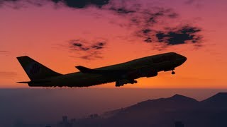 How To Steal A Jumbo Jet In GTA V [upl. by Eshelman696]