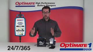 OptiMate 1 DUO the ‘no brainer’ battery maintainer guarantees healthy LFP or leadacid batteries [upl. by Eleanora]