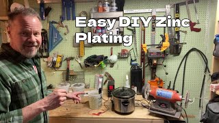 Easy DIY Zinc Electroplating  no kit required [upl. by Jarrod]