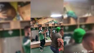 Festa dos jogadores do PALMEIRAS no vestiário depois da vitória na libertadores [upl. by Areid544]