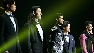 Male Fashion ShowAsia Model Festival FACE of ASIA 2019 [upl. by Lerim]