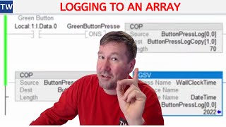 Data Logging Multiple Events to an Array in Studio 5000 [upl. by Saretta805]