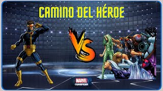 Marvel Champions LCG  Cíclope Vs A la fuga Híbrido [upl. by Trescha]