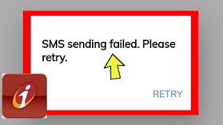 Fix ICICI instaBIZ  SMS sending failed Please retry Problem Solved [upl. by Esom]